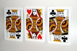 Three Card Monte Jumbo