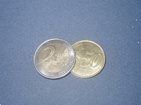 2,00 Euro & 50 cent trick